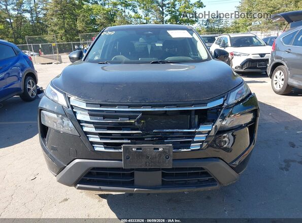 JN8BT3BBXSW150198 2025 NISSAN ROGUE Black Вид задньої частини салону