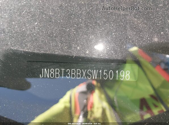JN8BT3BBXSW150198 2025 NISSAN ROGUE Black 