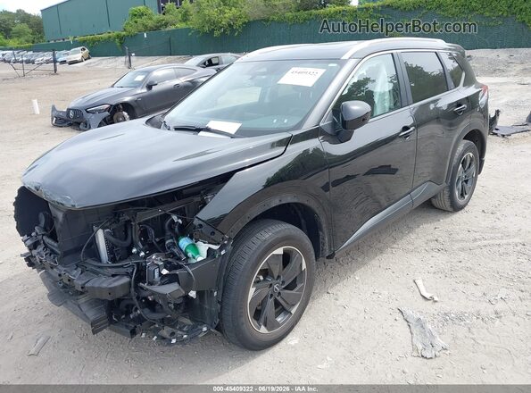 JN8BT3BBXSW152968 2025 NISSAN ROGUE Black Vista tres cuartos delantera izquierda