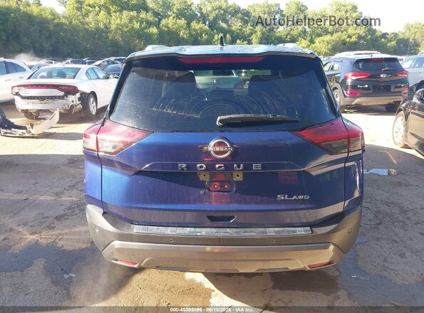 JN8BT3CB3NW450507 2022 NISSAN ROGUE Blue 