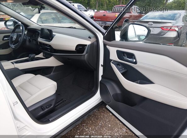 JN8BT3CB4NW334555 2022 NISSAN ROGUE White Սալոնի դիմացի տեսք