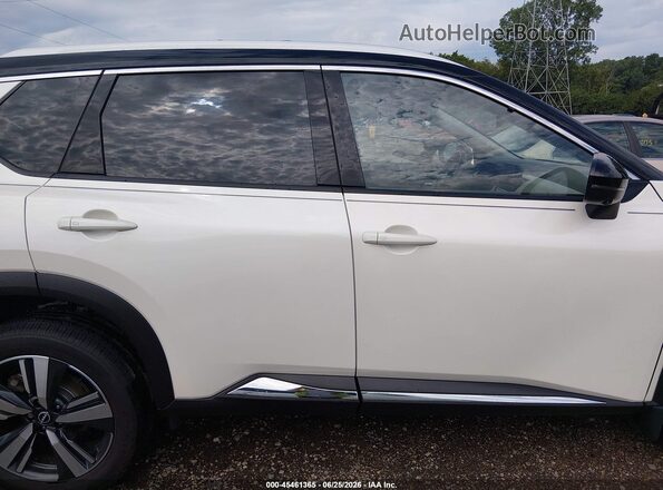 JN8BT3CB4NW334555 2022 NISSAN ROGUE White Սալոնի 360 աստիճան տեսք