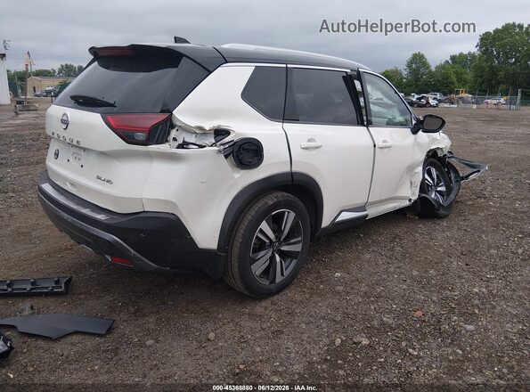 JN8BT3CB4PW356672 2023 NISSAN ROGUE White Trasero derecho