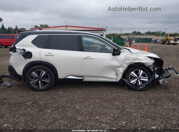 JN8BT3CB4PW356672 2023 NISSAN ROGUE White Vista interior de 360 grados