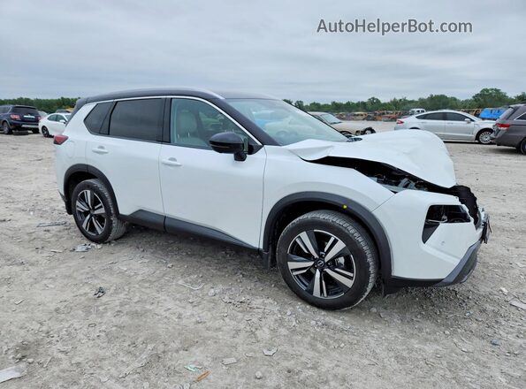 JN8BT3CB6SW432272 2025 NISSAN ROGUE Белый Передняя правая четверть