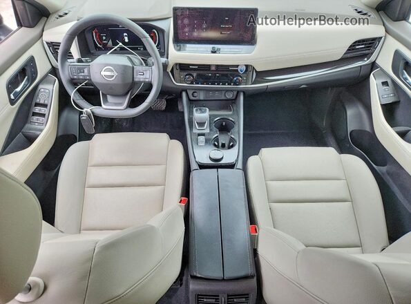 JN8BT3CB6SW432272 2025 NISSAN ROGUE Белый Вид панели приборов