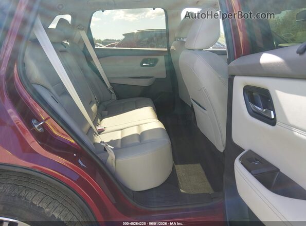 JN8BT3CB8RW174122 2024 NISSAN ROGUE Red Vista de la etiqueta del VIN
