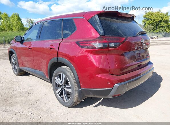 JN8BT3CB8RW174122 2024 NISSAN ROGUE Red Trasero izquierdo