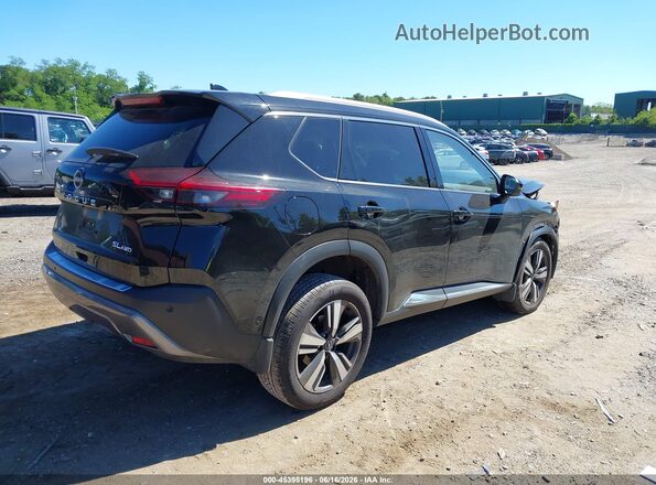 JN8BT3CBXPW473415 2023 NISSAN ROGUE Черный Задняя правая четверть