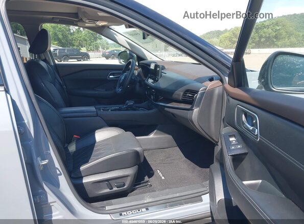JN8BT3DD0PW301099 2023 NISSAN ROGUE Gray Вид салону спереду