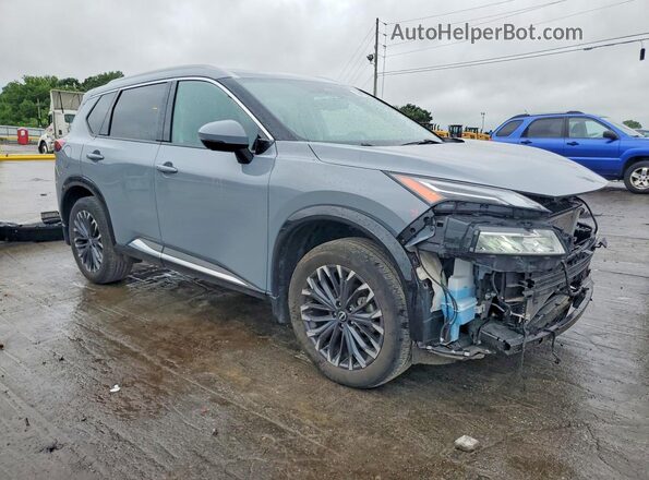 JN8BT3DD0RW450972 2024 NISSAN ROGUE Gray Delantero derecho