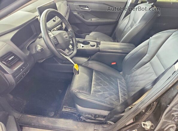 JN8BT3DD2SW471814 2025 NISSAN ROGUE Black Widok wnętrza z przodu