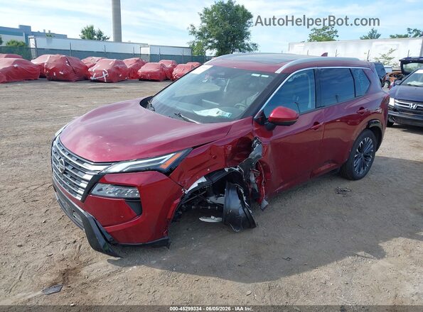 JN8BT3DD3TW477039 2026 NISSAN ROGUE Red Передня ліва чверть