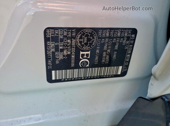 JN8BT3DD4SW306086 2025 NISSAN ROGUE White 