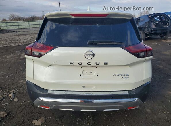 JN8BT3DD5PW321851 2023 NISSAN ROGUE White უკანა ხედი