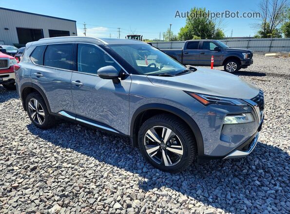 JN8BT3DD8PW303294 2023 NISSAN ROGUE Gray Front right