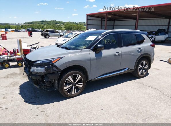 JN8BT3DD8PW314151 2023 NISSAN ROGUE Серый Передняя левая четверть