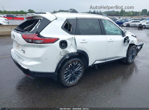 JN8BT3DDXRW454673 2024 NISSAN ROGUE Белый Задняя правая четверть