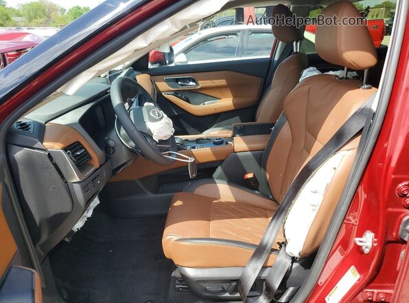 JN8BT3DDXSW472340 2025 NISSAN ROGUE Maroon 