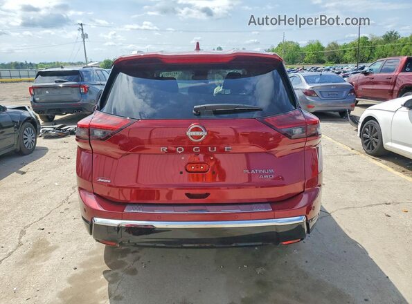JN8BT3DDXSW472340 2025 NISSAN ROGUE Maroon 