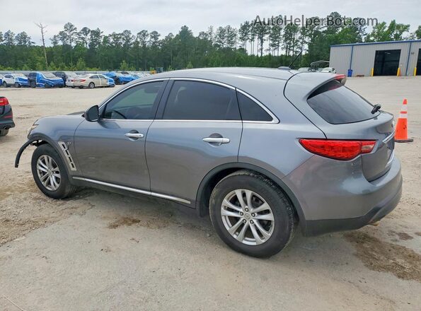 JN8CS1MU0HM142786 2017 INFINITI QX70 Gray უკანა მარცხენა