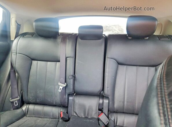 JN8CS1MU0HM142786 2017 INFINITI QX70 Gray უკანა სავარძლების ხედი