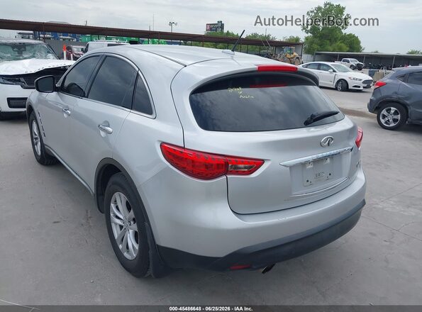 JN8CS1MU5GM670273 2016 INFINITI QX70 Silver Հետևի ձախ