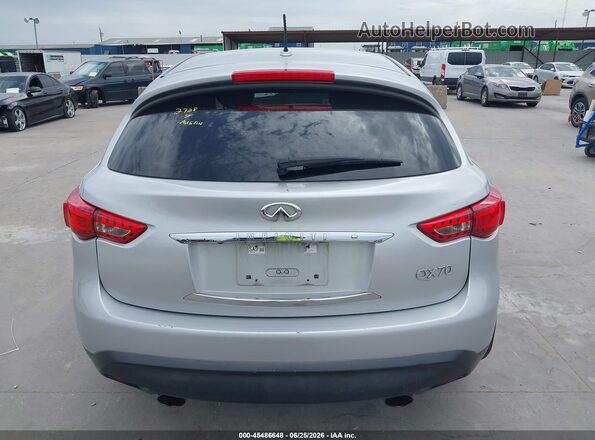 JN8CS1MU5GM670273 2016 INFINITI QX70 Silver 