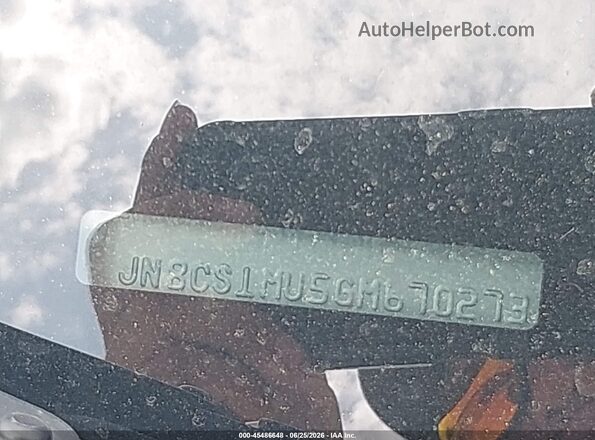 JN8CS1MU5GM670273 2016 INFINITI QX70 Silver 