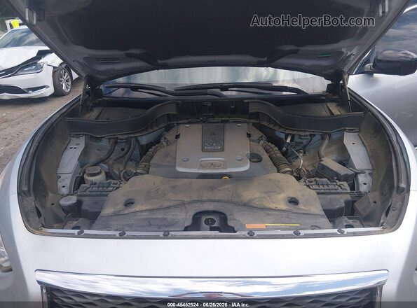JN8CS1MU6HM143327 2017 INFINITI QX70 Серебряный Вид сзади