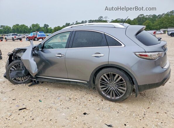 JN8CS1MU7HM144325 2017 INFINITI QX70 Gray Tył lewy
