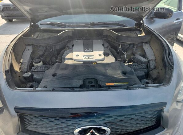 JN8CS1MU8HM143779 2017 INFINITI QX70 Gray Vista de la etiqueta del VIN