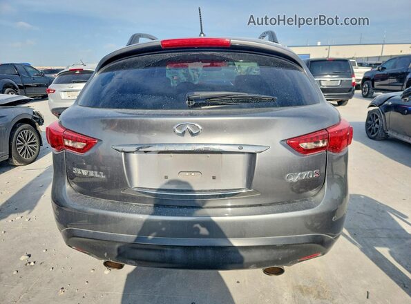 JN8CS1MU8HM143779 2017 INFINITI QX70 Gray Vista interior delantera