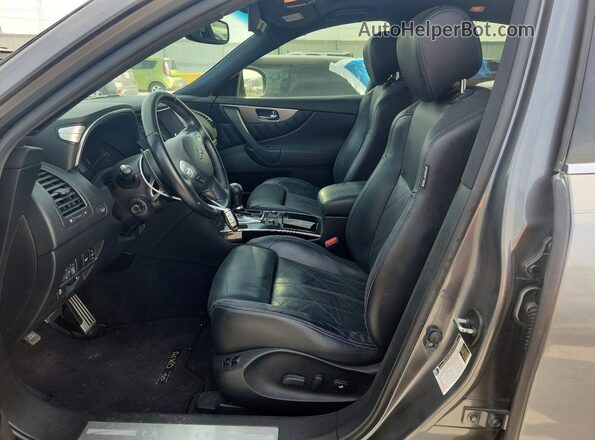 JN8CS1MU8HM143779 2017 INFINITI QX70 Gray Vista del salpicadero
