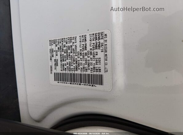 JN8CS1MUXHM140219 2017 INFINITI QX70 White Widok komory silnika