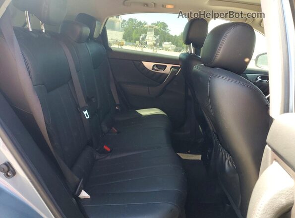 JN8CS1MW1HM415073 2017 INFINITI QX70 Blue Vista interior trasera