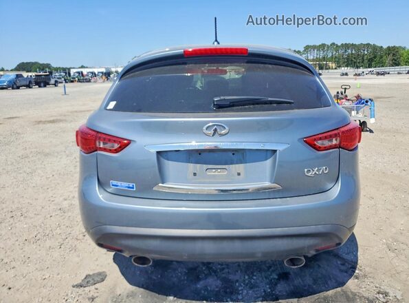 JN8CS1MW1HM415073 2017 INFINITI QX70 Blue Vista trasera