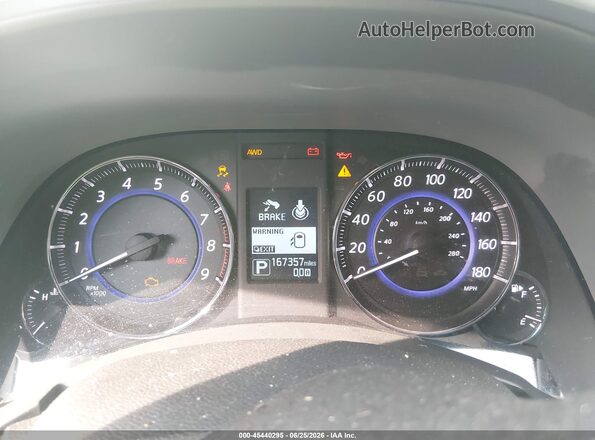 JN8CS1MW2GM750292 2016 INFINITI QX70 Gray Vista de los asientos traseros