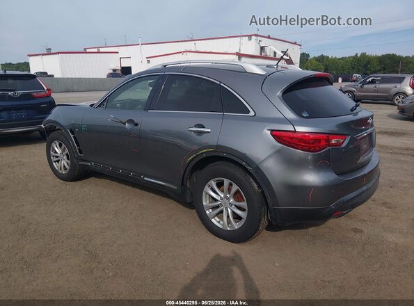 JN8CS1MW2GM750292 2016 INFINITI QX70 Gray Trasero izquierdo