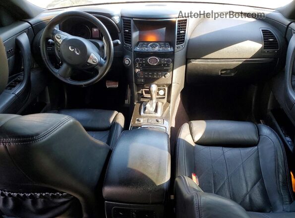 JN8CS1MW3HM413535 2017 INFINITI QX70 Black Առջևի վահանակի տեսք