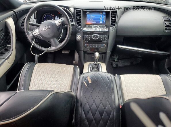 JN8CS1MW5HM410667 2017 INFINITI QX70 Black 