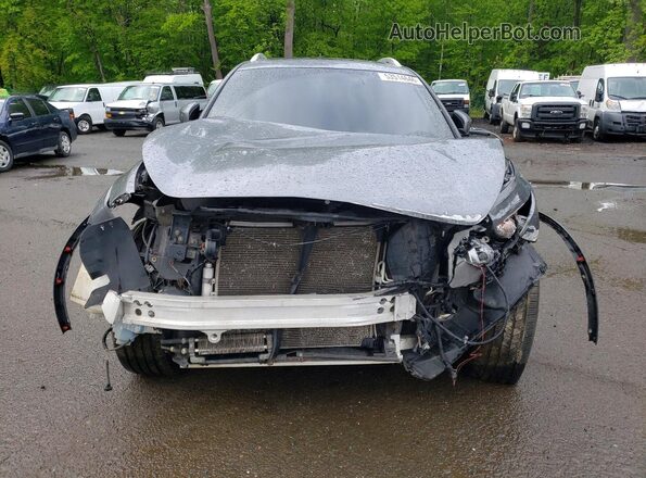 JN8CS1MW5HM413813 2017 INFINITI QX70 Gray Widok z przodu
