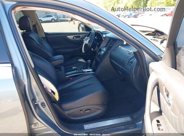 JN8CS1MW6HM412878 2017 INFINITI QX70 Blue წინა სალონის ხედი