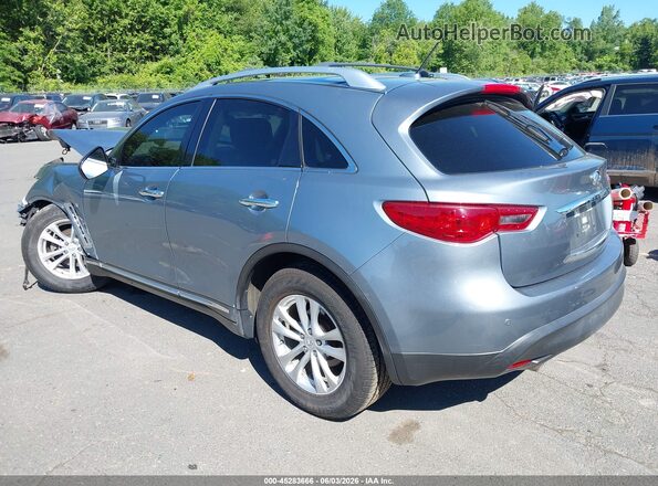 JN8CS1MW6HM412878 2017 INFINITI QX70 Blue უკანა მარცხენა