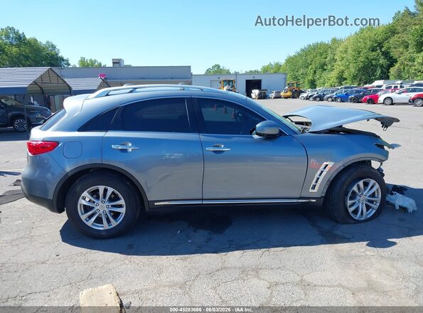 JN8CS1MW6HM412878 2017 INFINITI QX70 Blue სალონის 360-გრადუსიანი ხედი