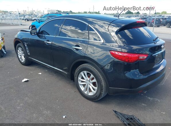 JN8CS1MW7GM752796 2016 INFINITI QX70 Черный Задняя левая четверть