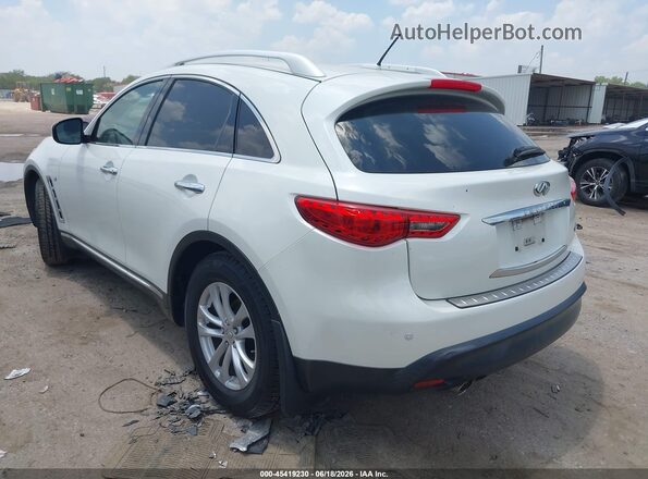 JN8CS1MW8HM416155 2017 INFINITI QX70 White Rear left