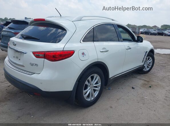 JN8CS1MW8HM416155 2017 INFINITI QX70 White Rear right