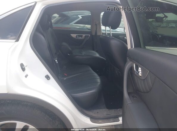 JN8CS1MW8HM416155 2017 INFINITI QX70 White VIN sticker view