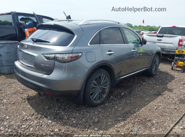 JN8CS1MW9HM412390 2017 INFINITI QX70 Gray უკანა მარჯვენა
